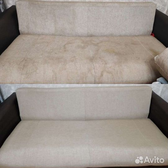 Химчистка мягкой мебели(диванов, кресел, матрасов)