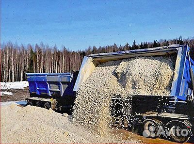 Щебень. Фал