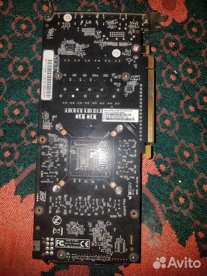 Видеокарта gtx 1060 6gb palit