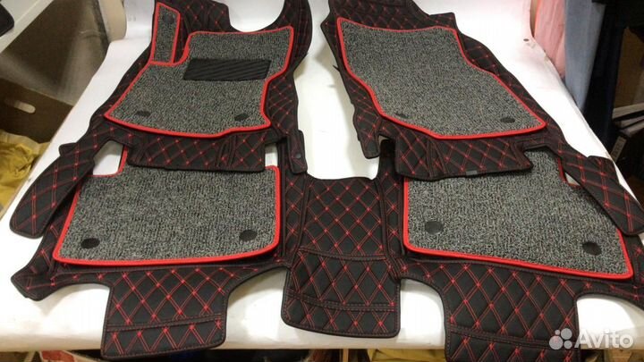 3D Коврики Range Rover Салон Багажник из Экокожи