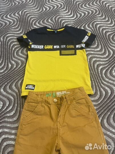 Шорты джинсовые, кепка,поло,футболка,кеды летние