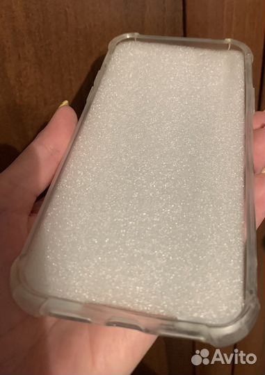 Чехол на iPhone xr прозрачный новый