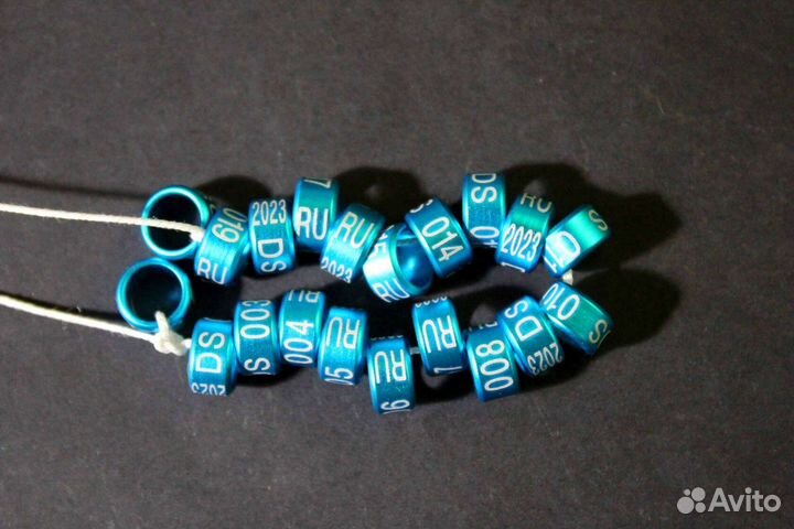 Кольца для канареек попугаев