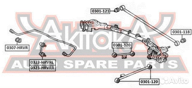 Сайлентблок тяги панара