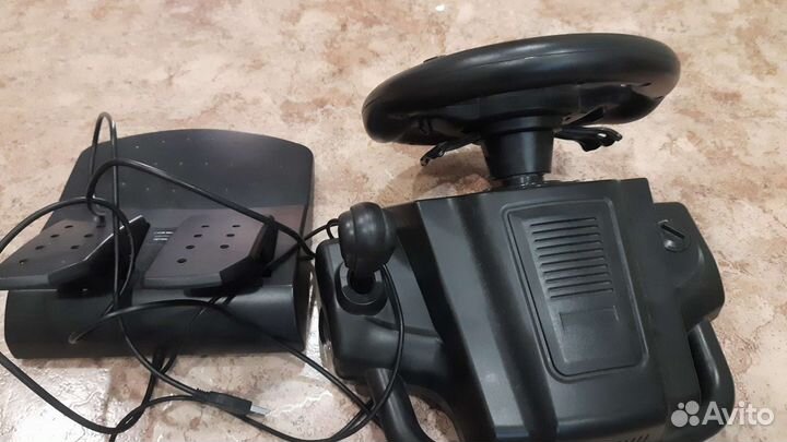 Игровой руль с педалями для ps3