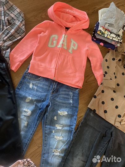 Огромный пакет фирменных вешей для девочки