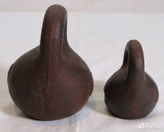 Гиря старинная, гирька для весов Чугун №8492