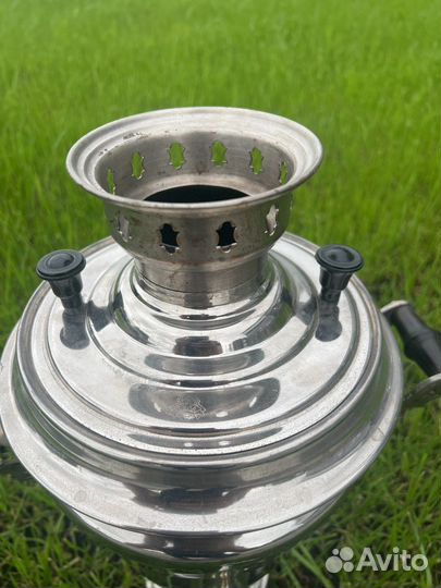 Самовар на дровах рюмка тульский