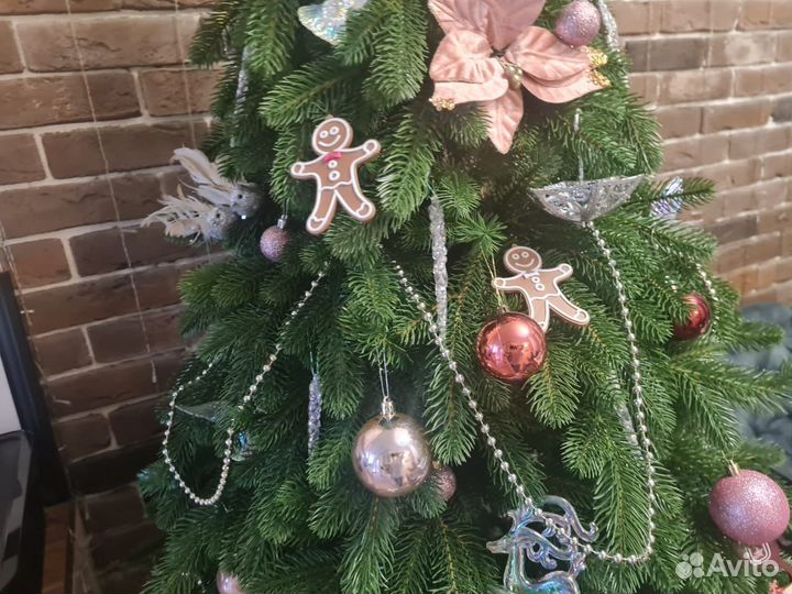 Пряничный человечек (3d печать) новогодняя игрушка