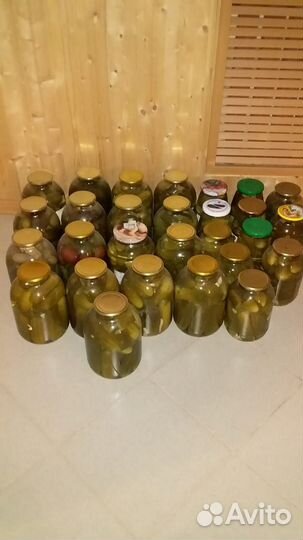 Огурцы маринованные