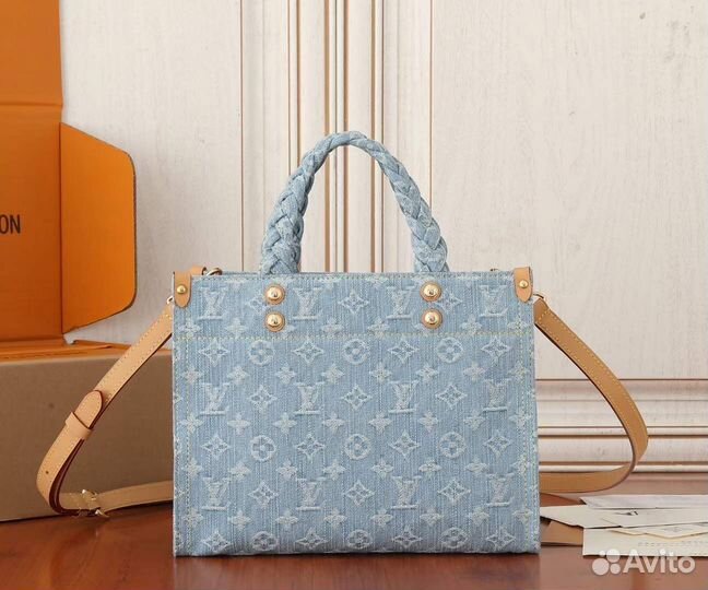 Сумка Louis Vuitton OnTheGo Monogram Denim