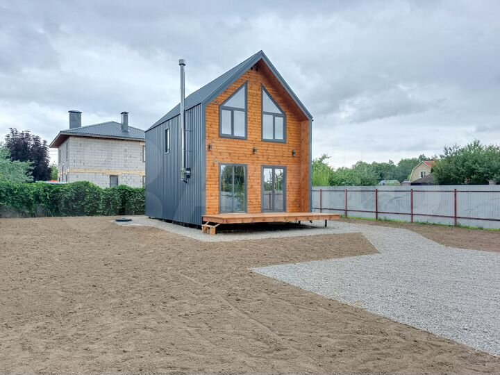 Дом 105 м² на участке 6 сот.