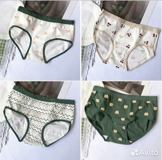 Трусы женские набор новые хлопковые 5 штук