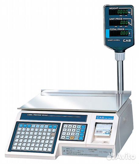 Весы электронные торговые CAS LP-15R (V 1.6) TCP-I