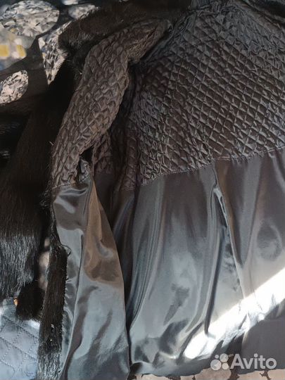 Шуба нутрия не стриженая