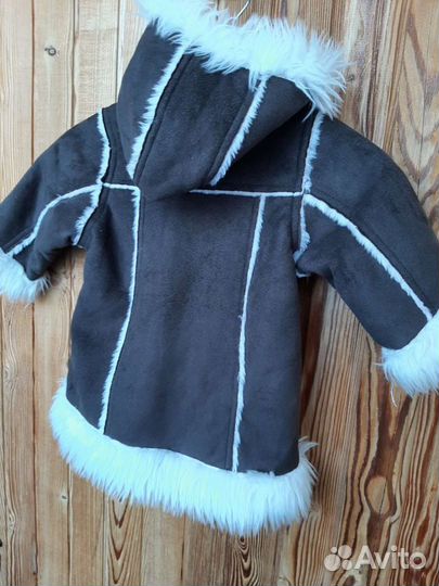 Детская дубленка на девочку