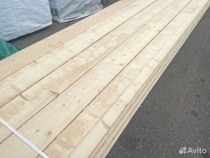 Доска сухая, в наличии 40*150 6м