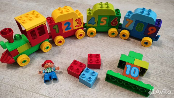 Lego 10558 изучай счет