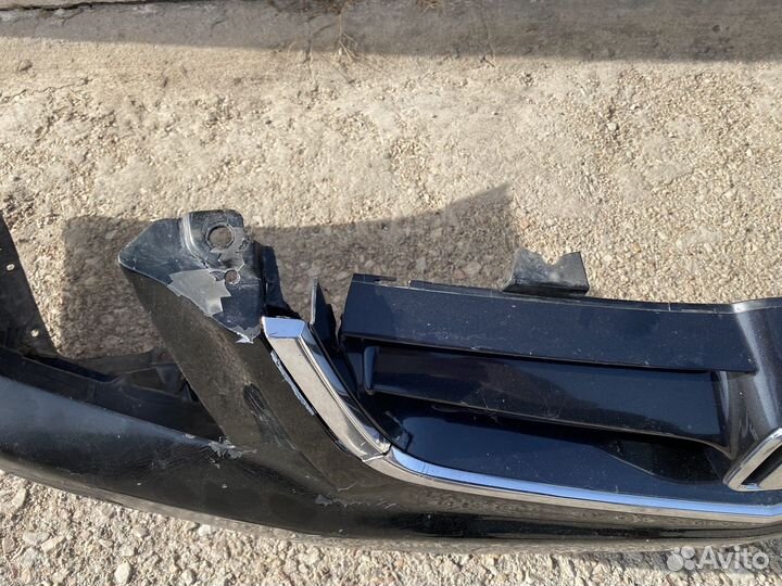 Передний бампер accord 7 дорест