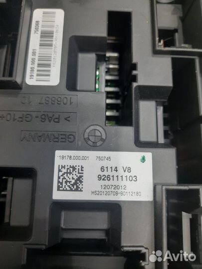 Блок предохранителей Bmw 320D F30 N47D20C 2012