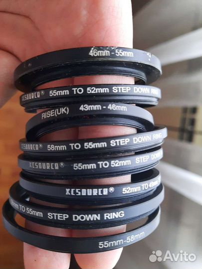 Переходные кольца понижающие и повышающие