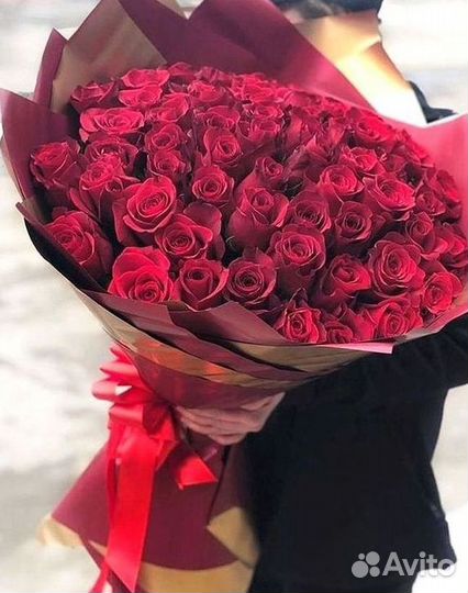 Высокие розы Гигантские розы Доставка цветов