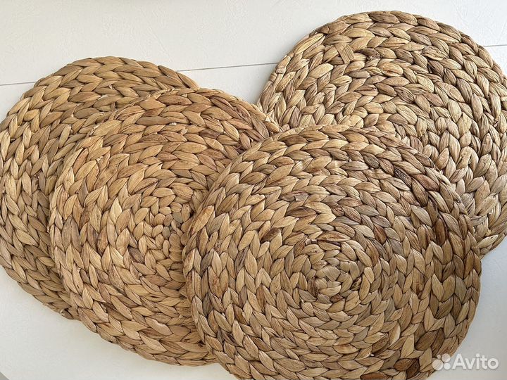 Салфетки сервировочные плетеные