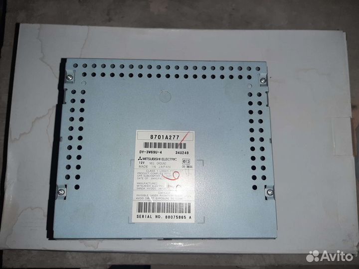 Магнитола на mitsubishi lancer 10