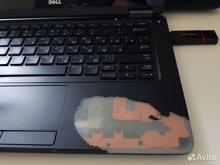 Ноутбук dell latitude 7250 i5 4gb 128ssd дефект