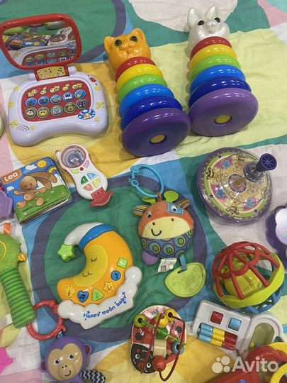 Игрушки пакетом для ребенка от 0-2 лет
