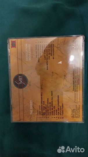 Сд компакт диск рок группы Sweet (двойной)