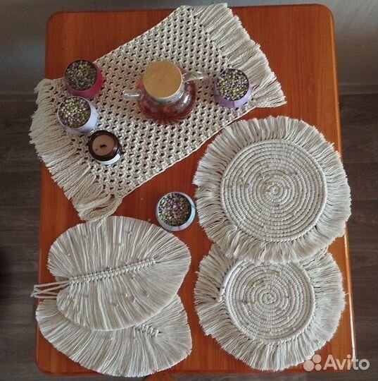 Салфетки макраме