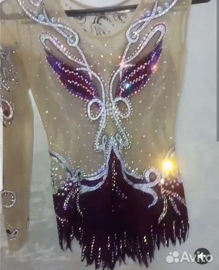 Купальник для художественной гимнастики р.140-146