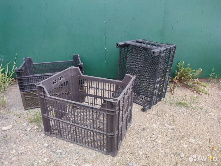 Ящик пластиковый б/у