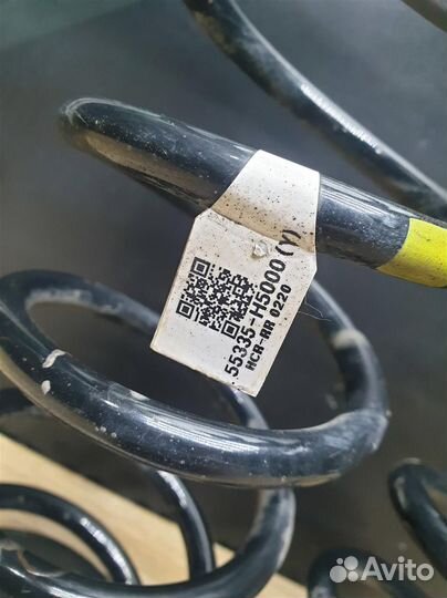 Пружина задняя Hyundai Solaris 2