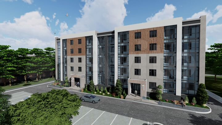 2-к. квартира, 73,6 м², 3/5 эт.