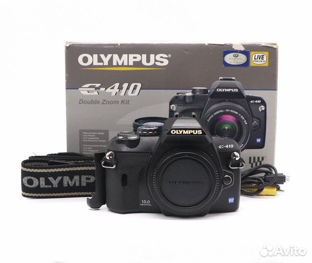 Olympus E-410 body (пробег 21600 кадров)