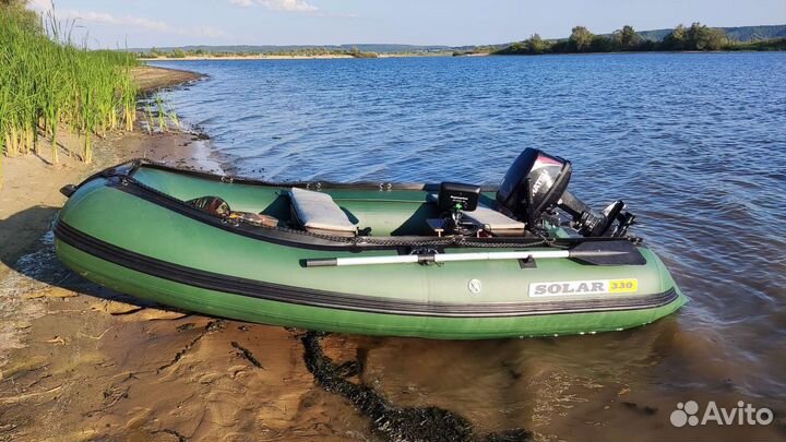 Комплект пвх 330 + мотор 9.8 2т