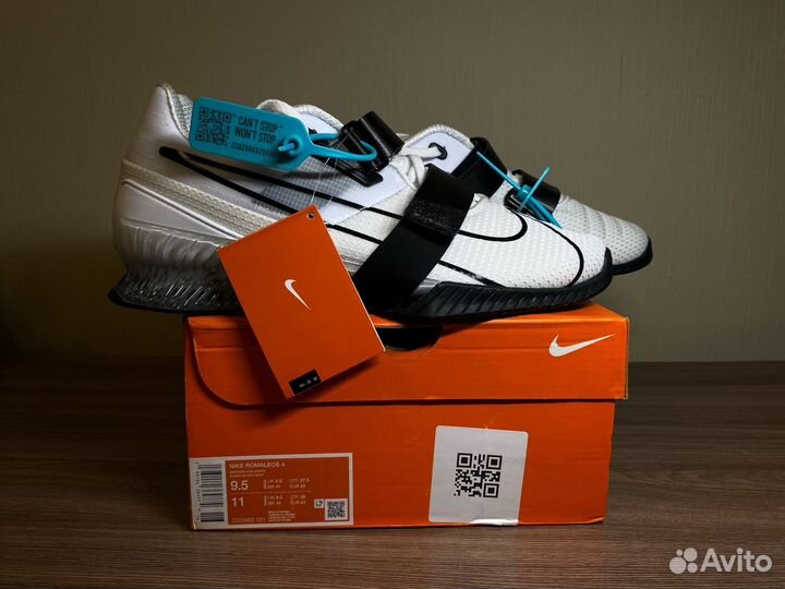 Новые штангетки nike romaleos 4 43EU 275мм