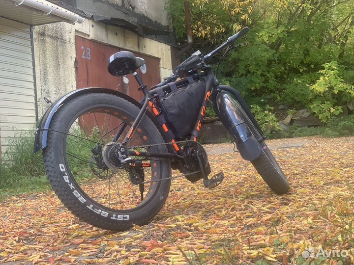 Электровелосипед горный фэтбайк