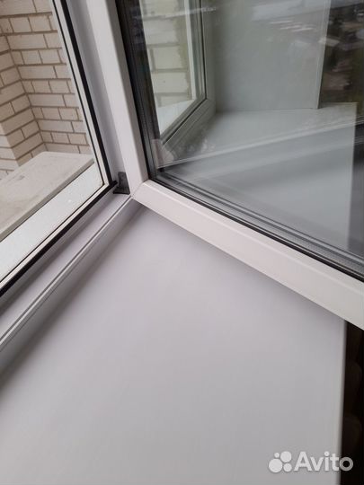 Пластиковое окно б/у, 207х140 см