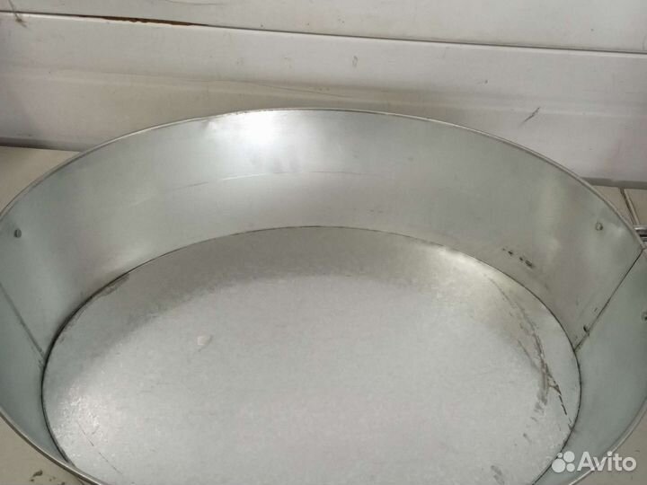Таз овальный оцинкованный 27 л