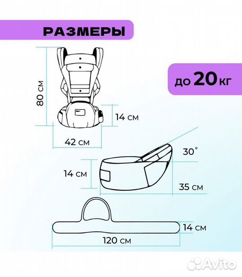 Эргорюкзак 3 в 1