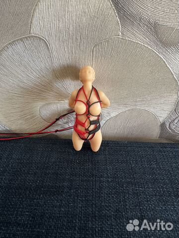 Фигурка девушка шибари подвеска 3d