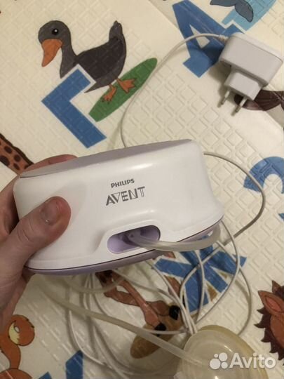 Молокоотсос avent электрический