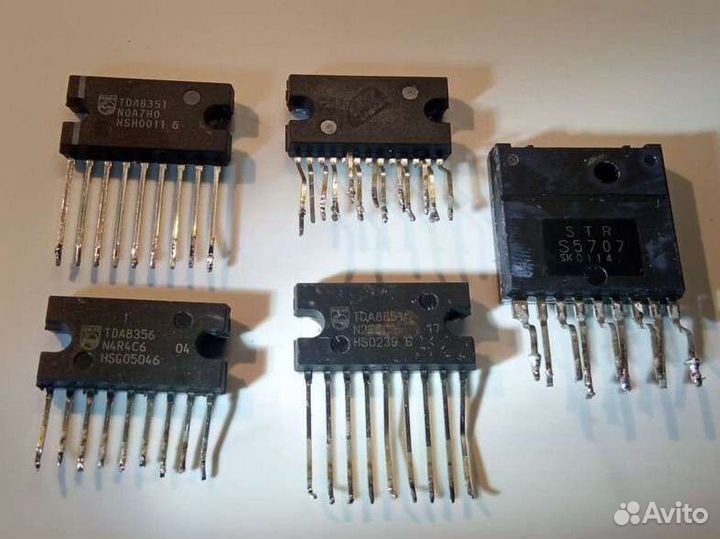 Микросхемы от телевизоров и аудио
