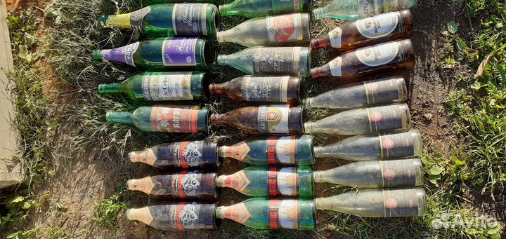 Бутылки этикетки СССР советская упаковка