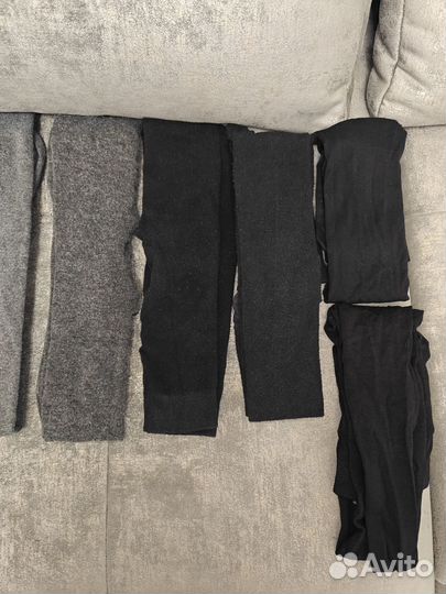 Колготки теплые и плотные пакетом, размер S