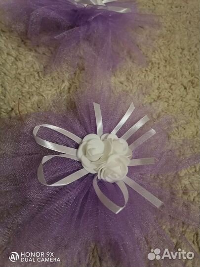 Свадебные украшения на машину