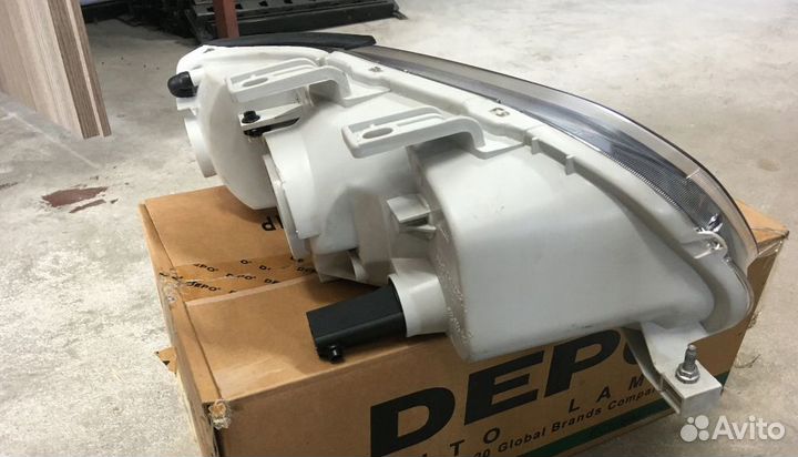 Civic Фара левая под корректор англия (Depo)